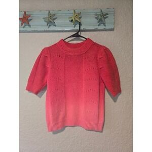 English Factory Pink Ombre Sweater